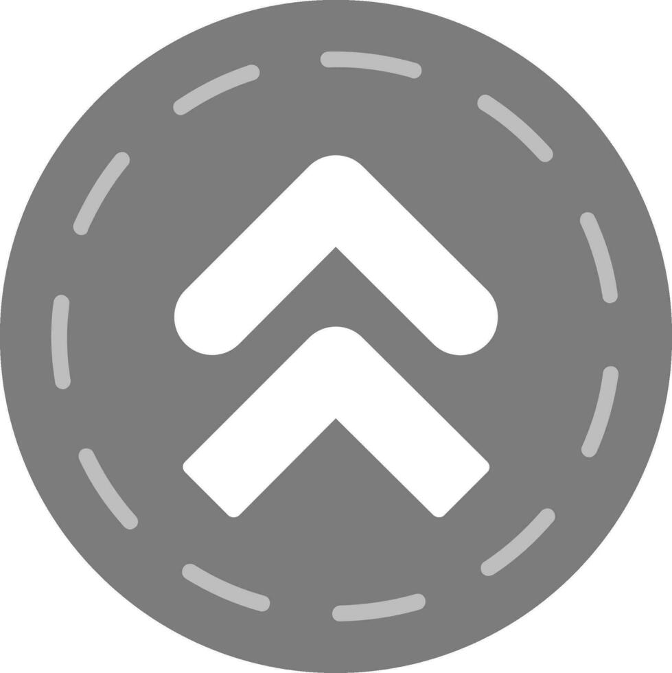 Up Arrows Vector Icon
