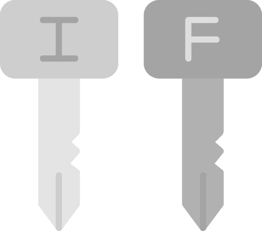 exterior llave vector icono