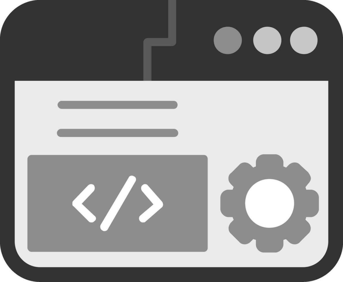 Coding Vector Icon