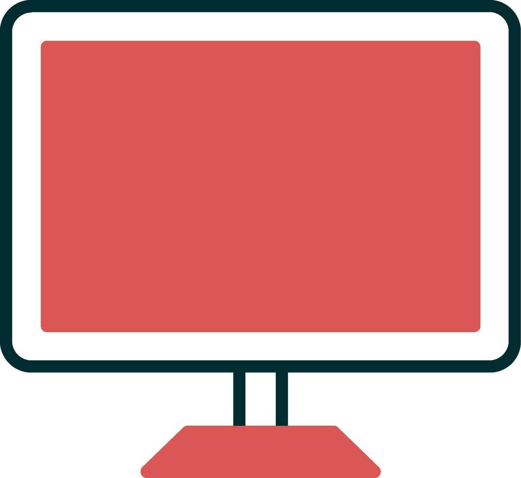 Lcd Vector Icon