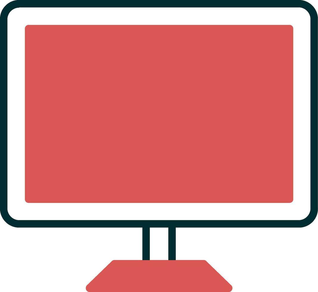 Lcd Vector Icon