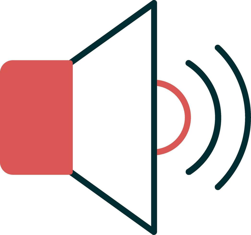 Speaker On Vector Icon