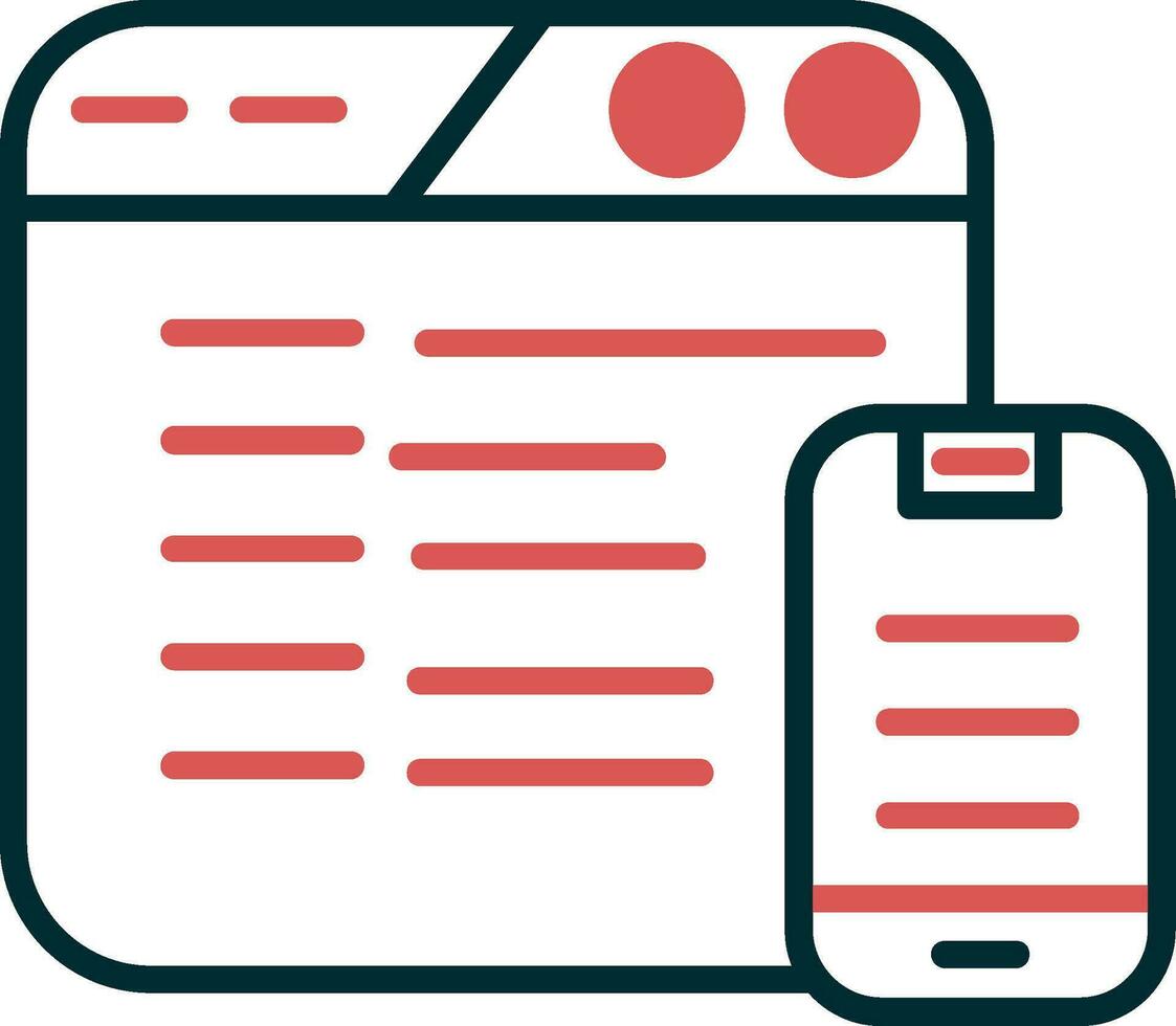 Responsive Vector Icon