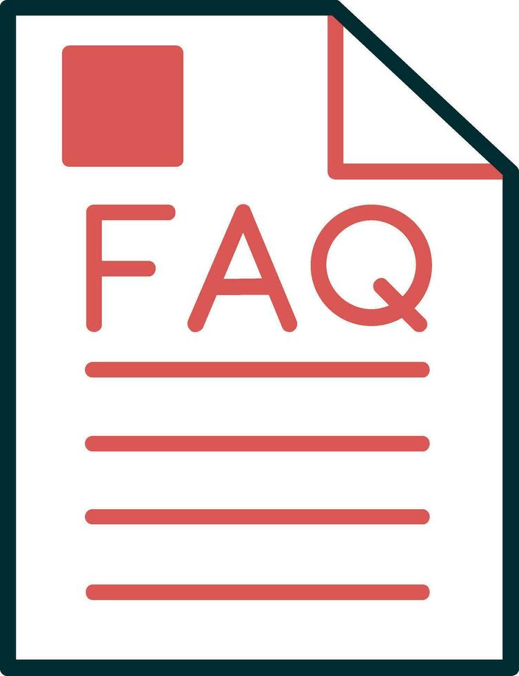 Faq Vector Icon