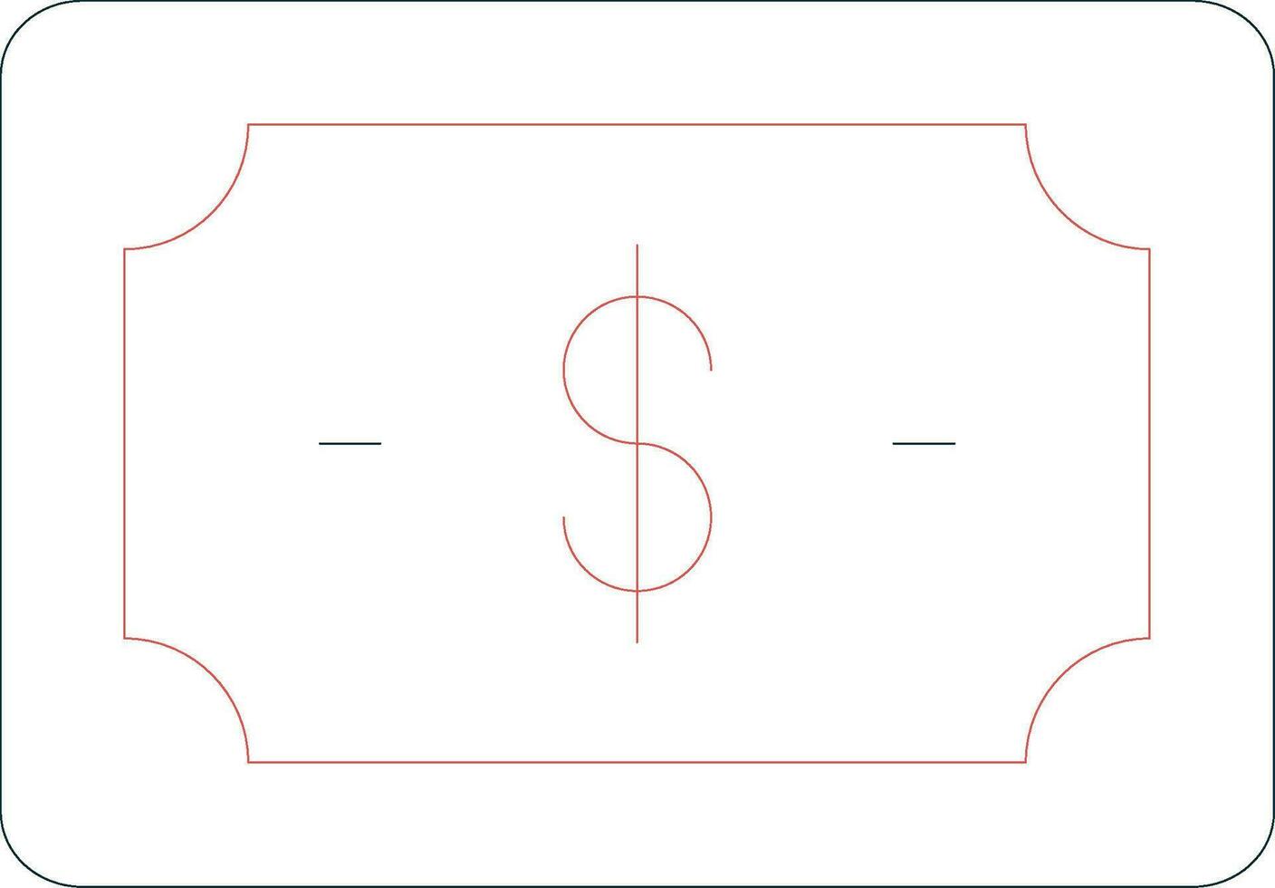 Dollar Note Vector Icon