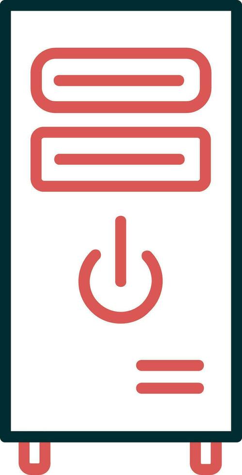 Cpu Tower Vector Icon
