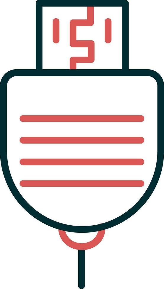 Usb Cable Vector Icon