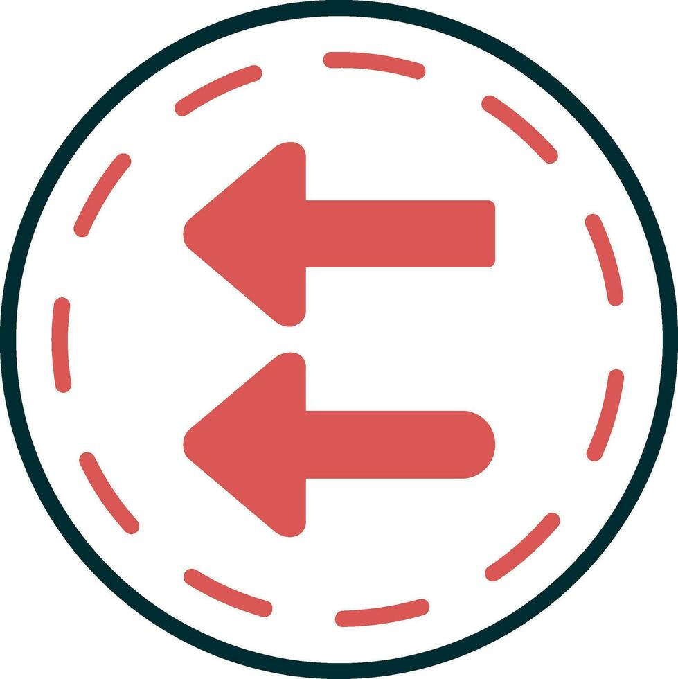 Fast Backward Vector Icon