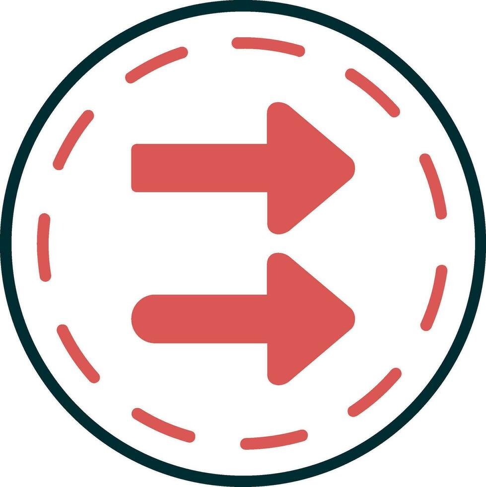 Fast Forward Vector Icon