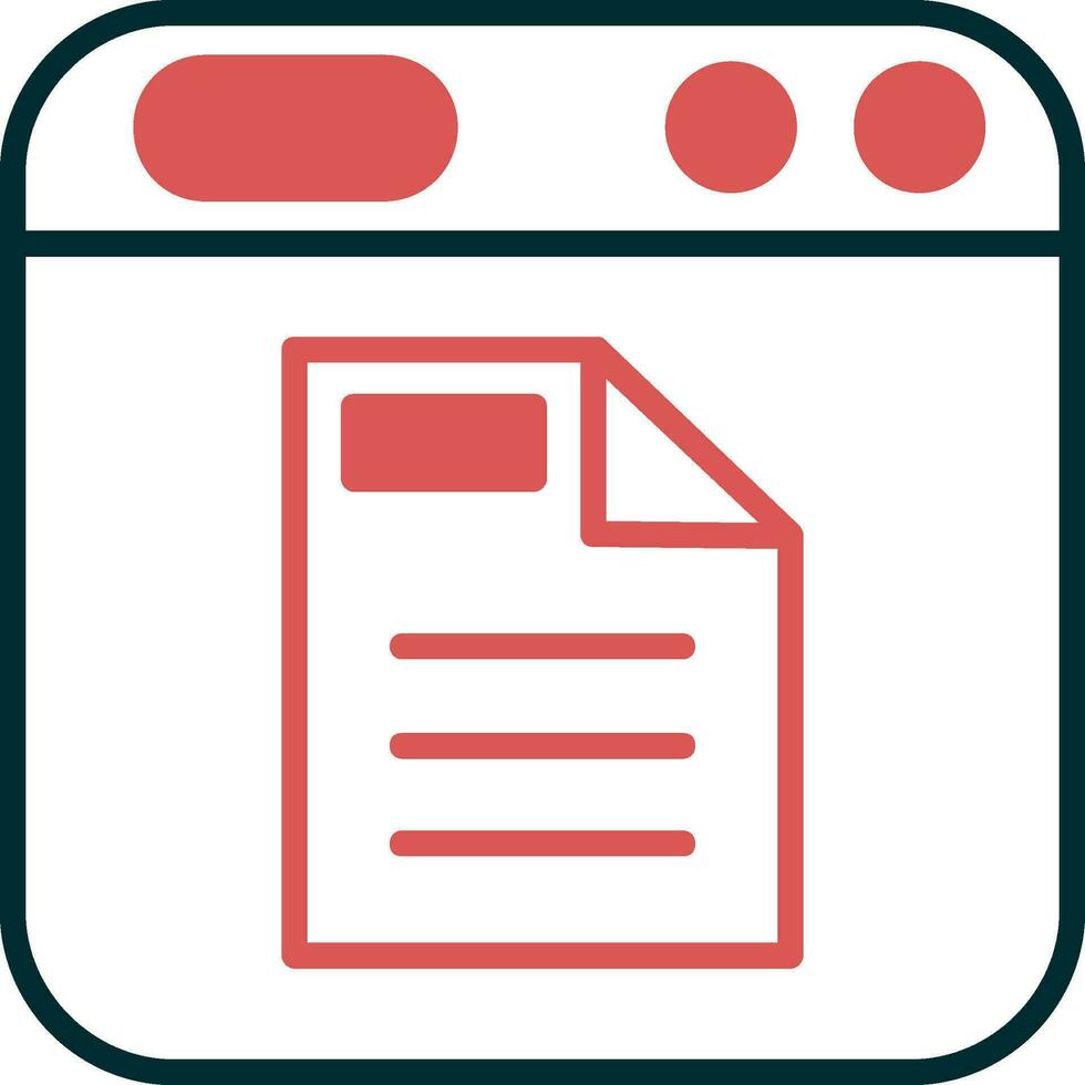 Metadata Vector Icon