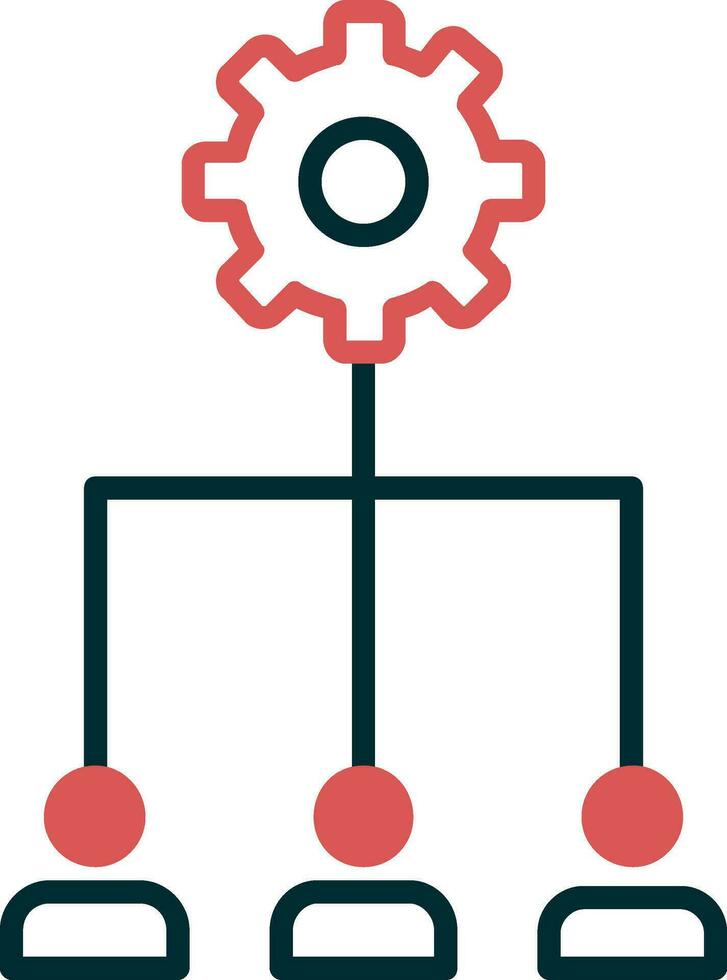 Team Management Vector Icon