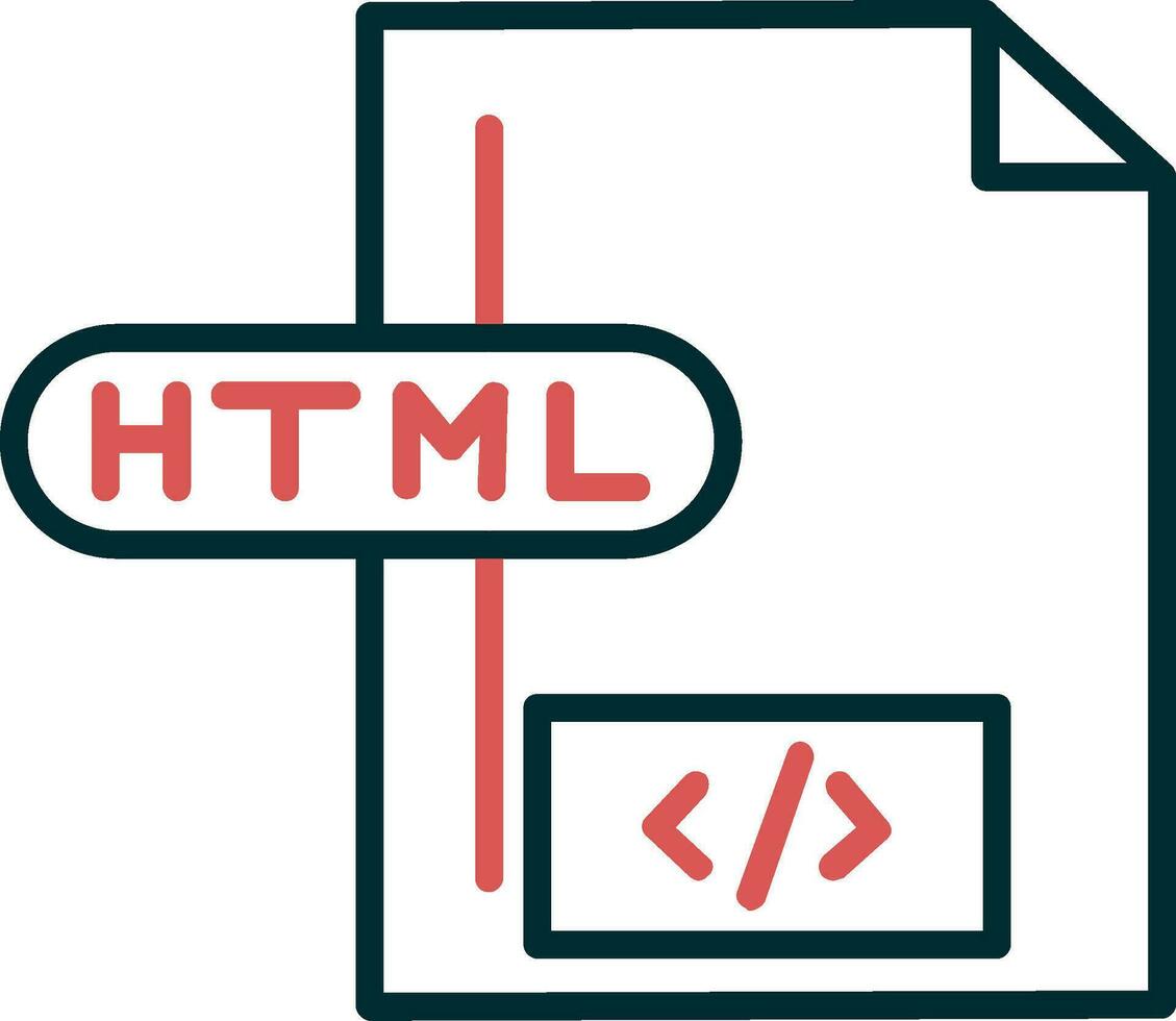 Html File Vector Icon