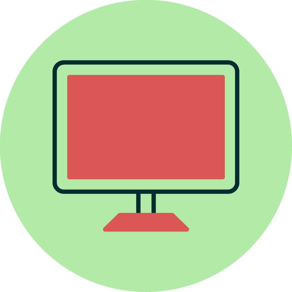Lcd Vector Icon
