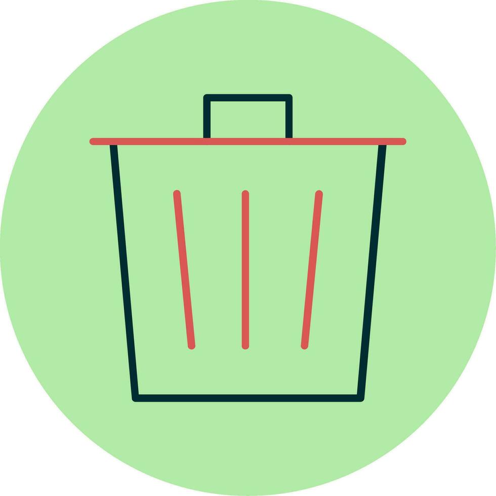 Trash Bin Vector Icon