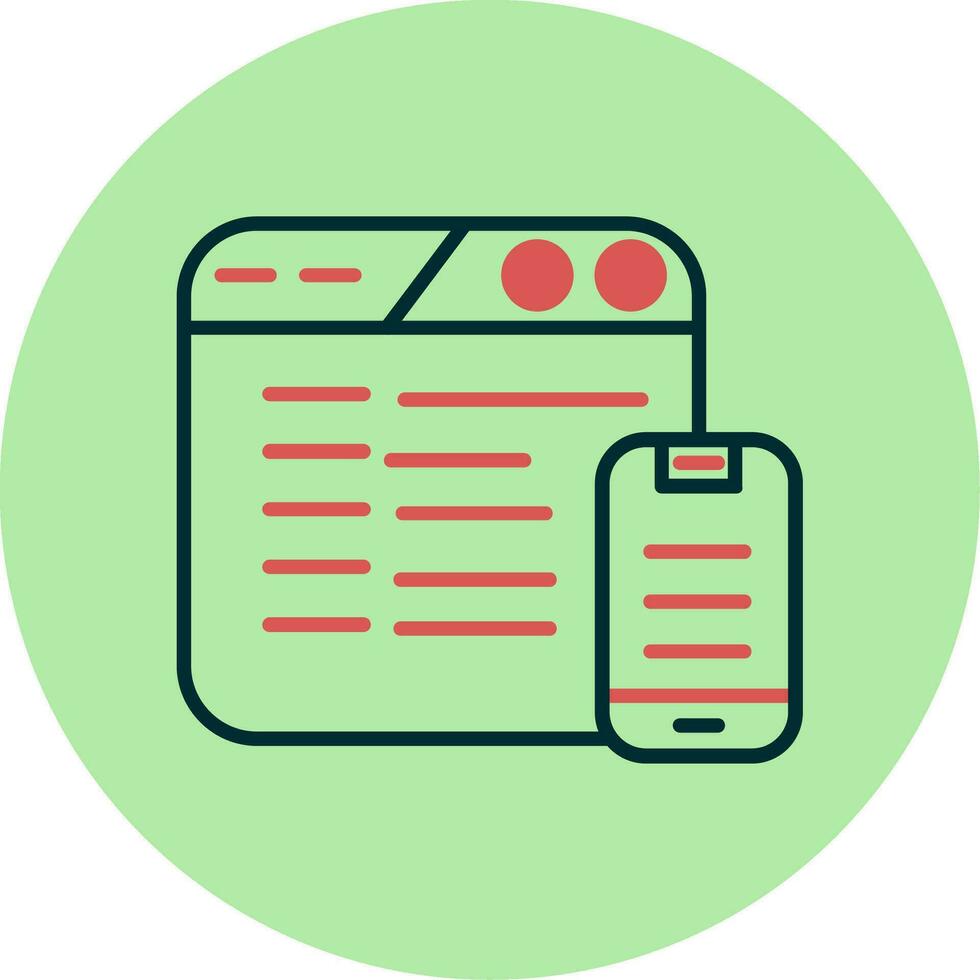 Responsive Vector Icon