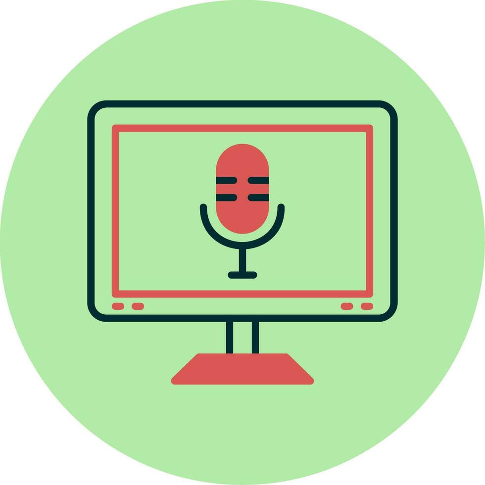 Microphone Vector Icon