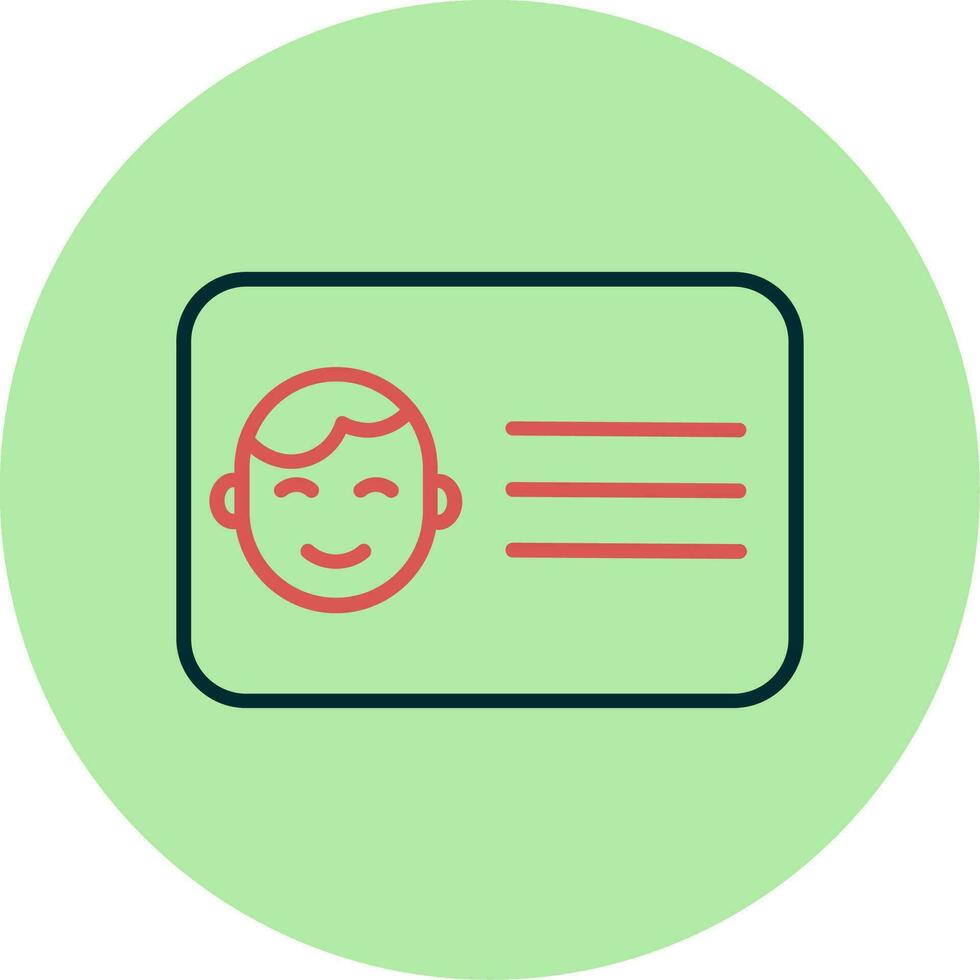 Business Card Vector Icon