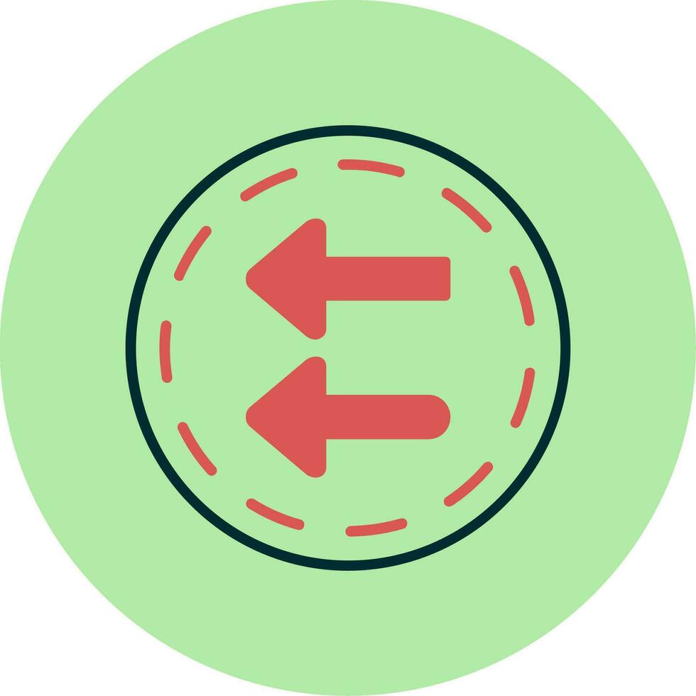 Fast Backward Vector Icon