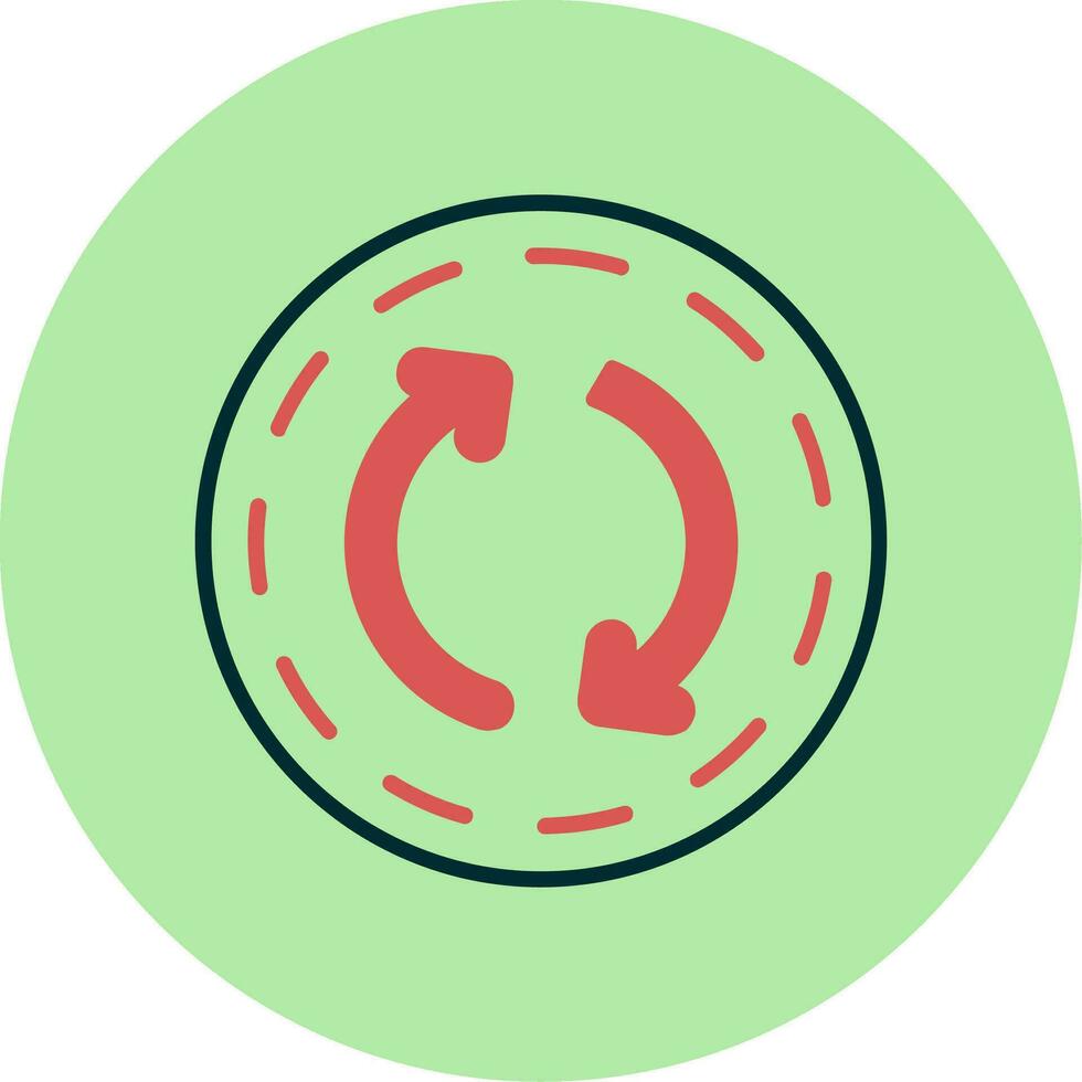 Roundabout Vector Icon