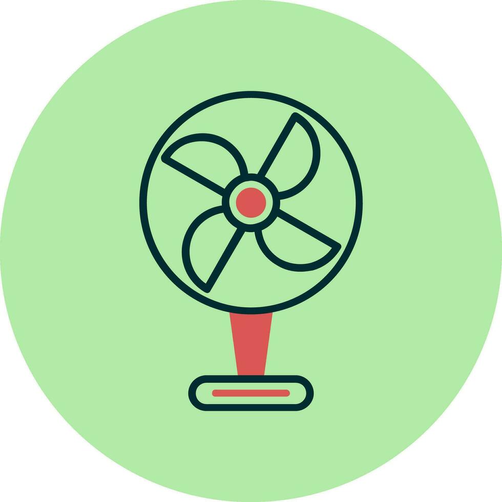 icono de vector de ventilador