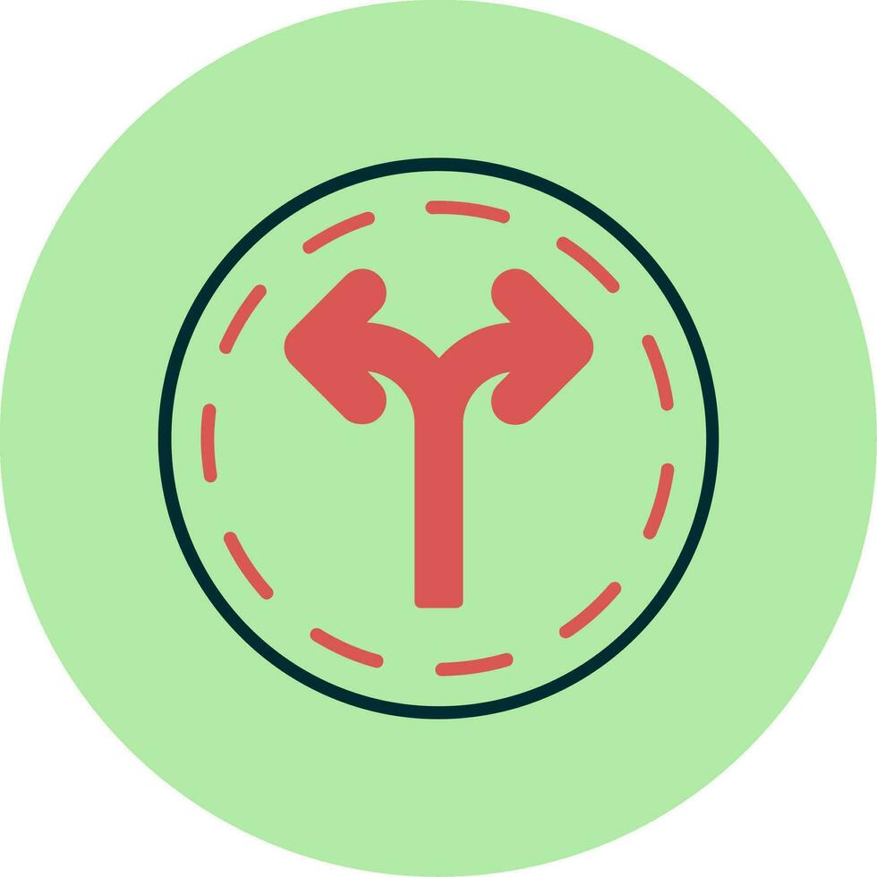 Two Way Vector Icon