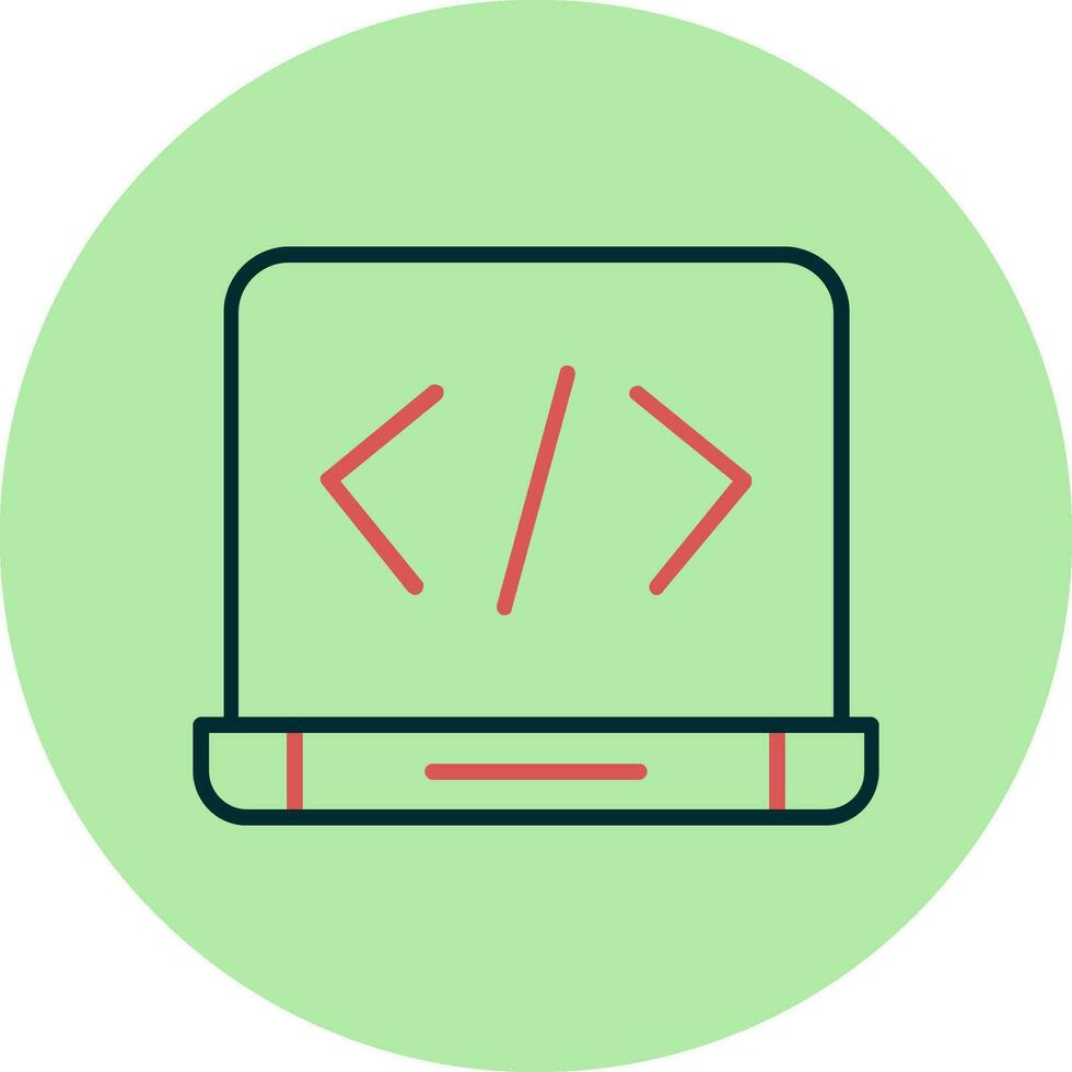 Web coding Vector Icon