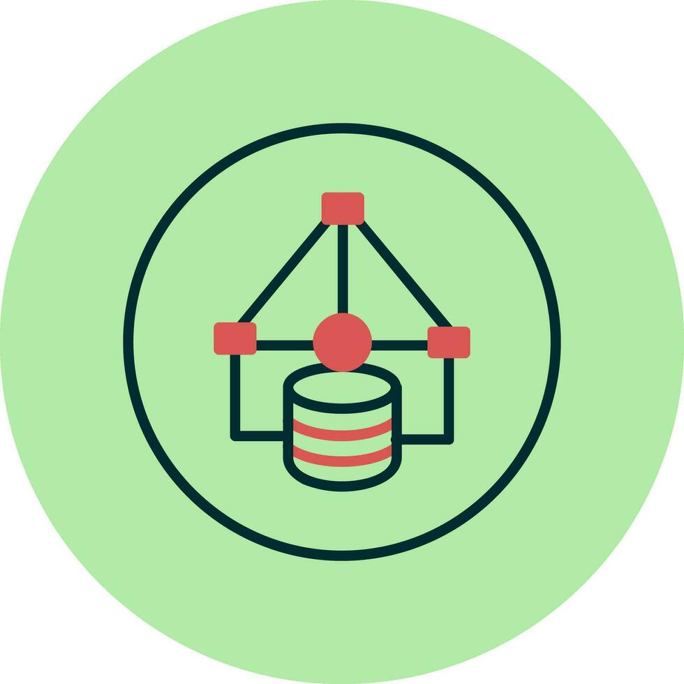Data Model Vector Icon