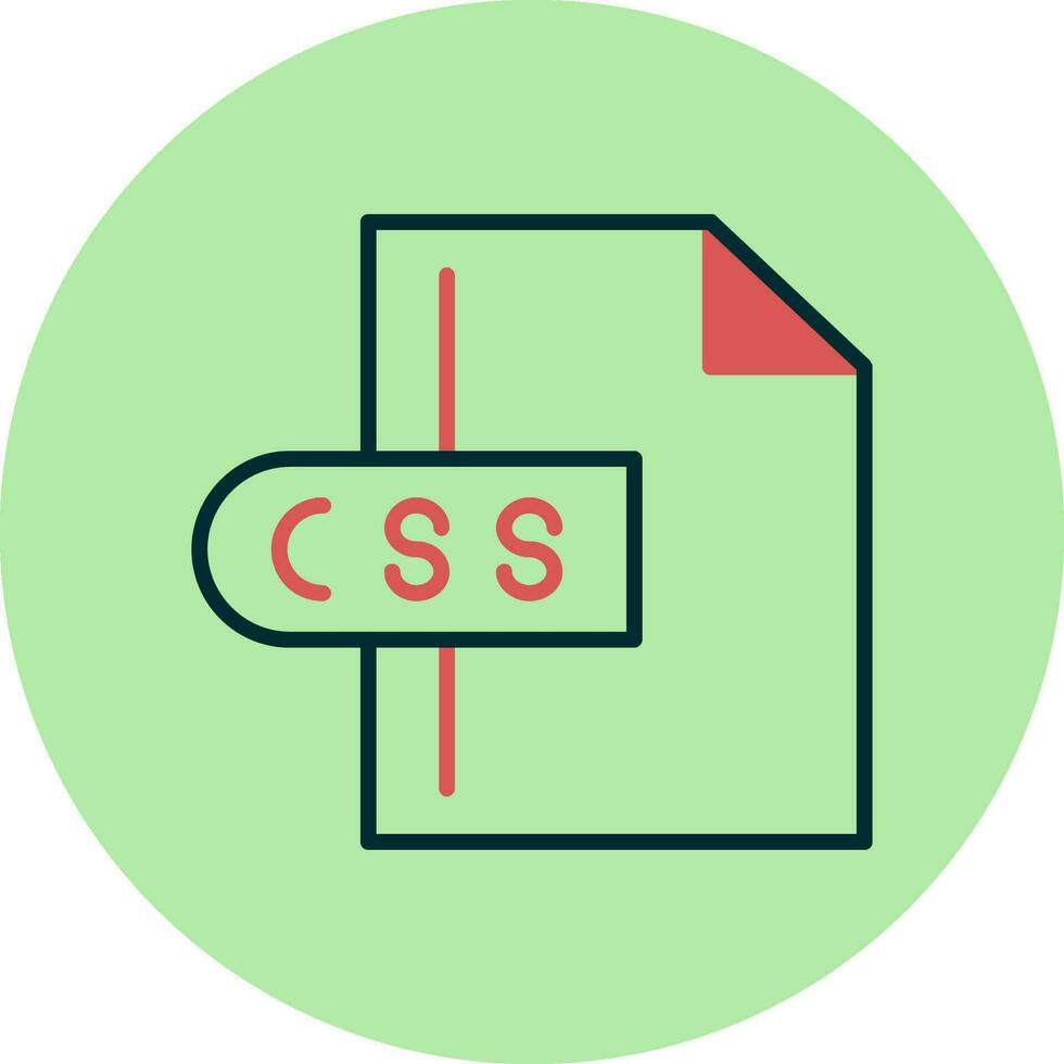Css File Vector Icon 36825300 Vector Art at Vecteezy