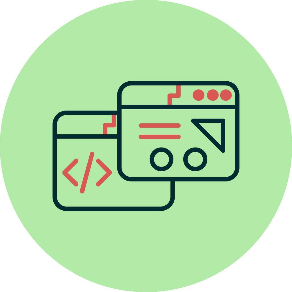 Pop Up Vector Icon