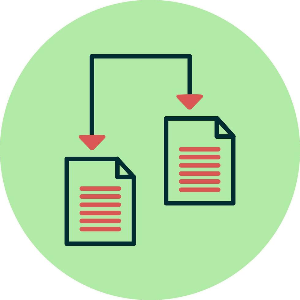 File Sharing Vector Icon