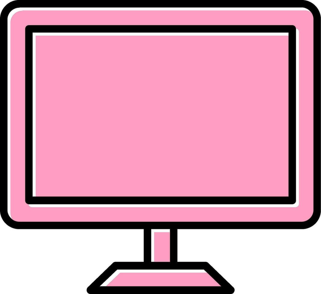 Lcd Vector Icon