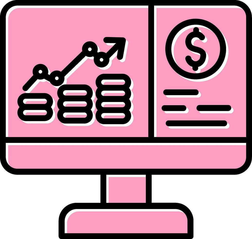 Stock Market Vector Icon