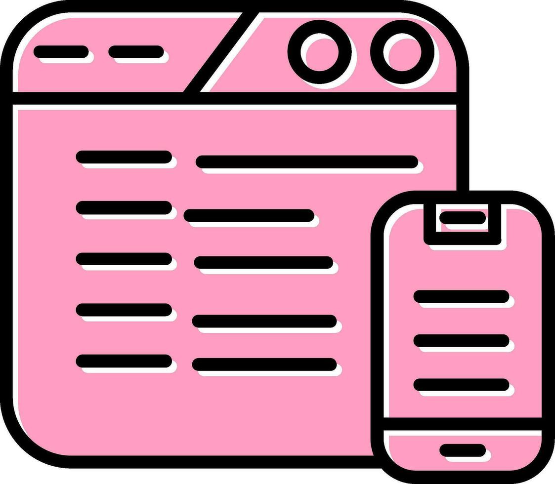 Responsive Vector Icon