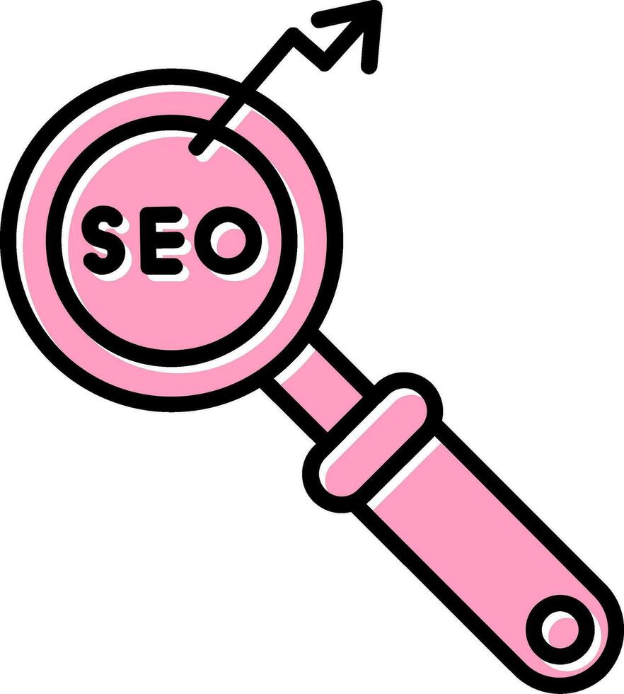 icono de vector de seo