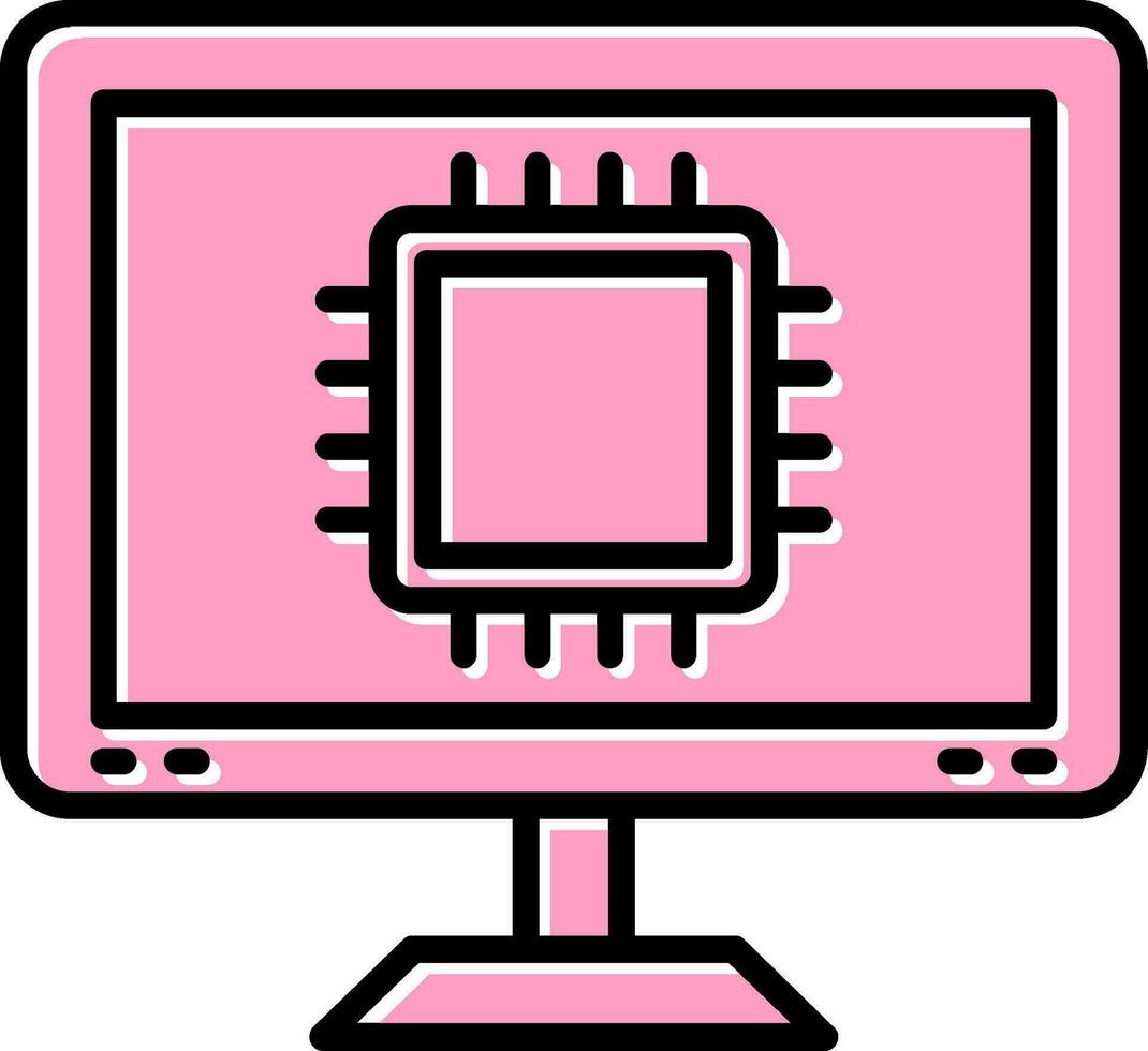 Processor Vector Icon