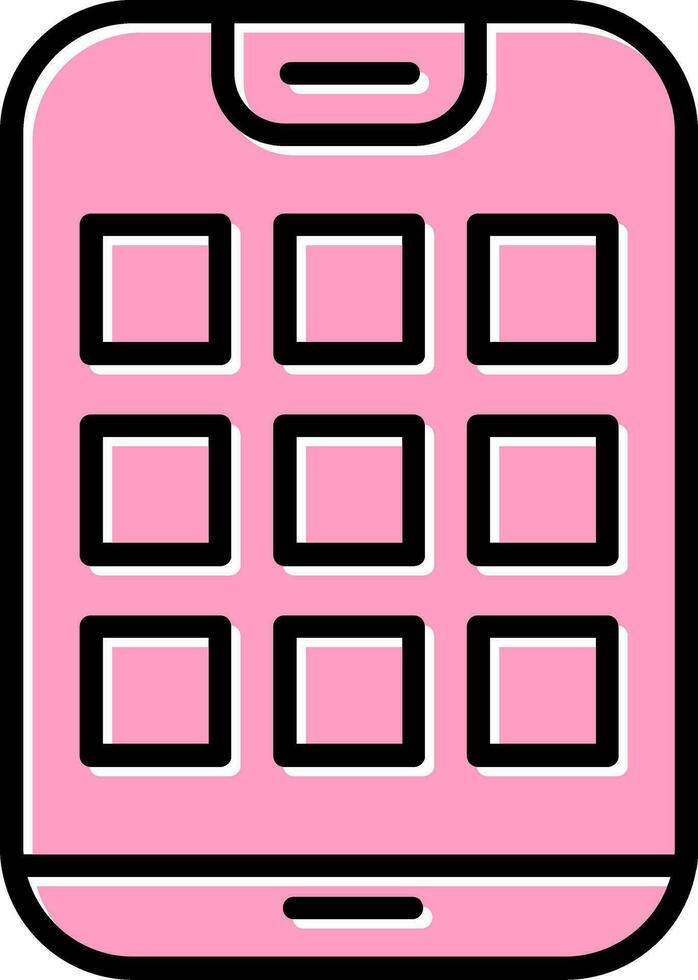 Dial Pad Vector Icon