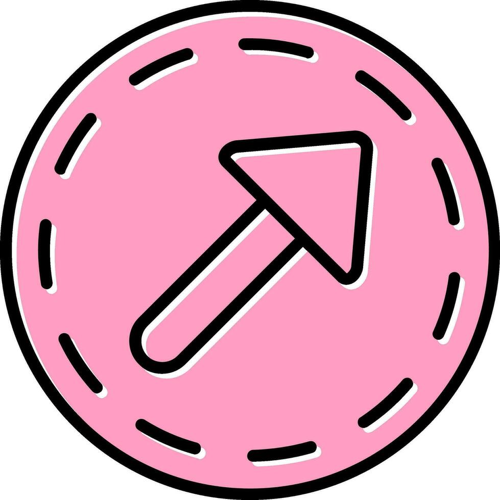 flecha Superior Derecha vector icono