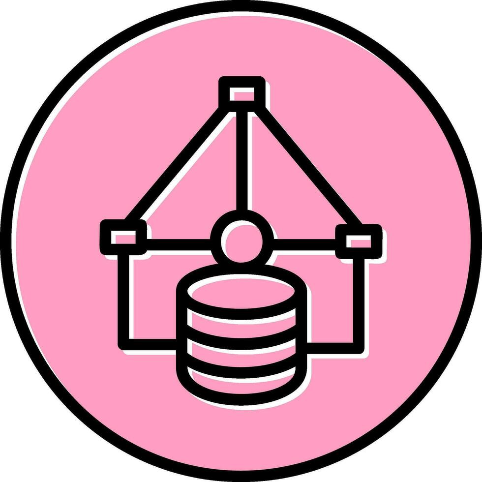 Data Model Vector Icon