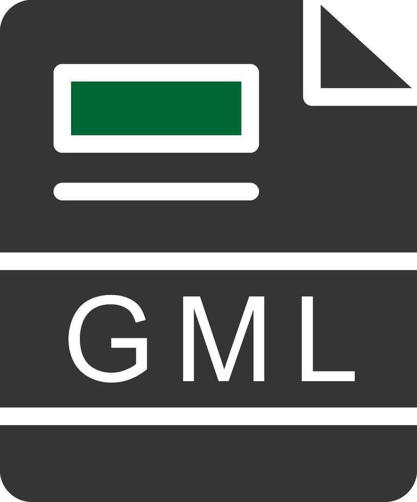 GML Creative Icon Design vector