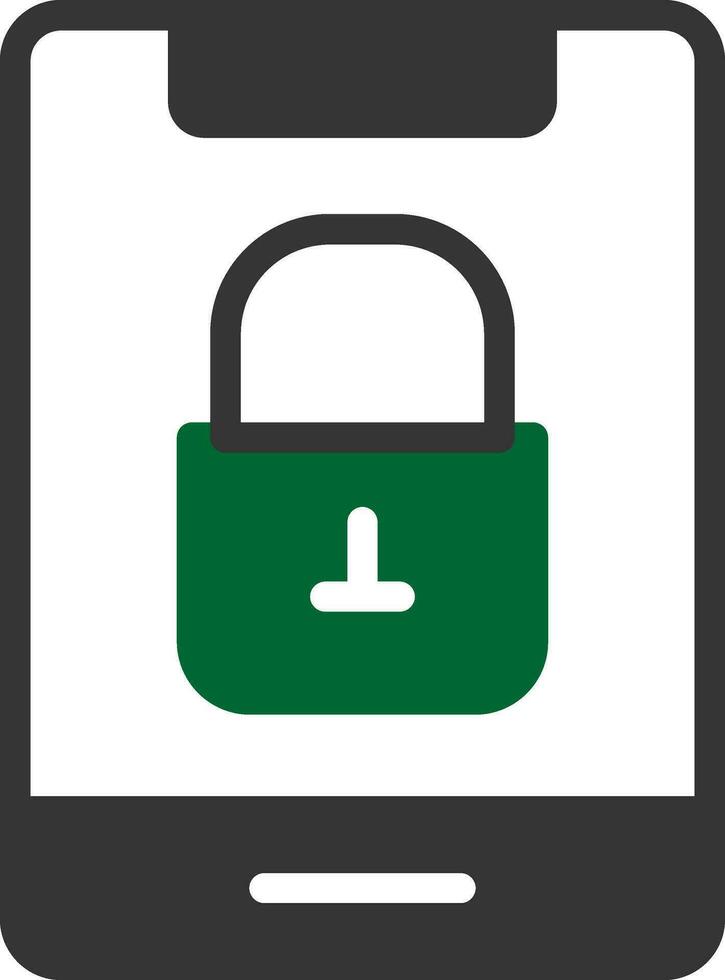 Lock Screen Creative Icon Design vector