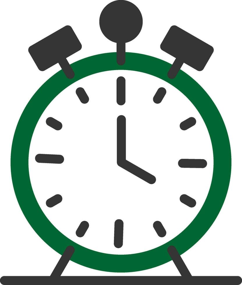 Alarm Clock Creative Icon Design vector