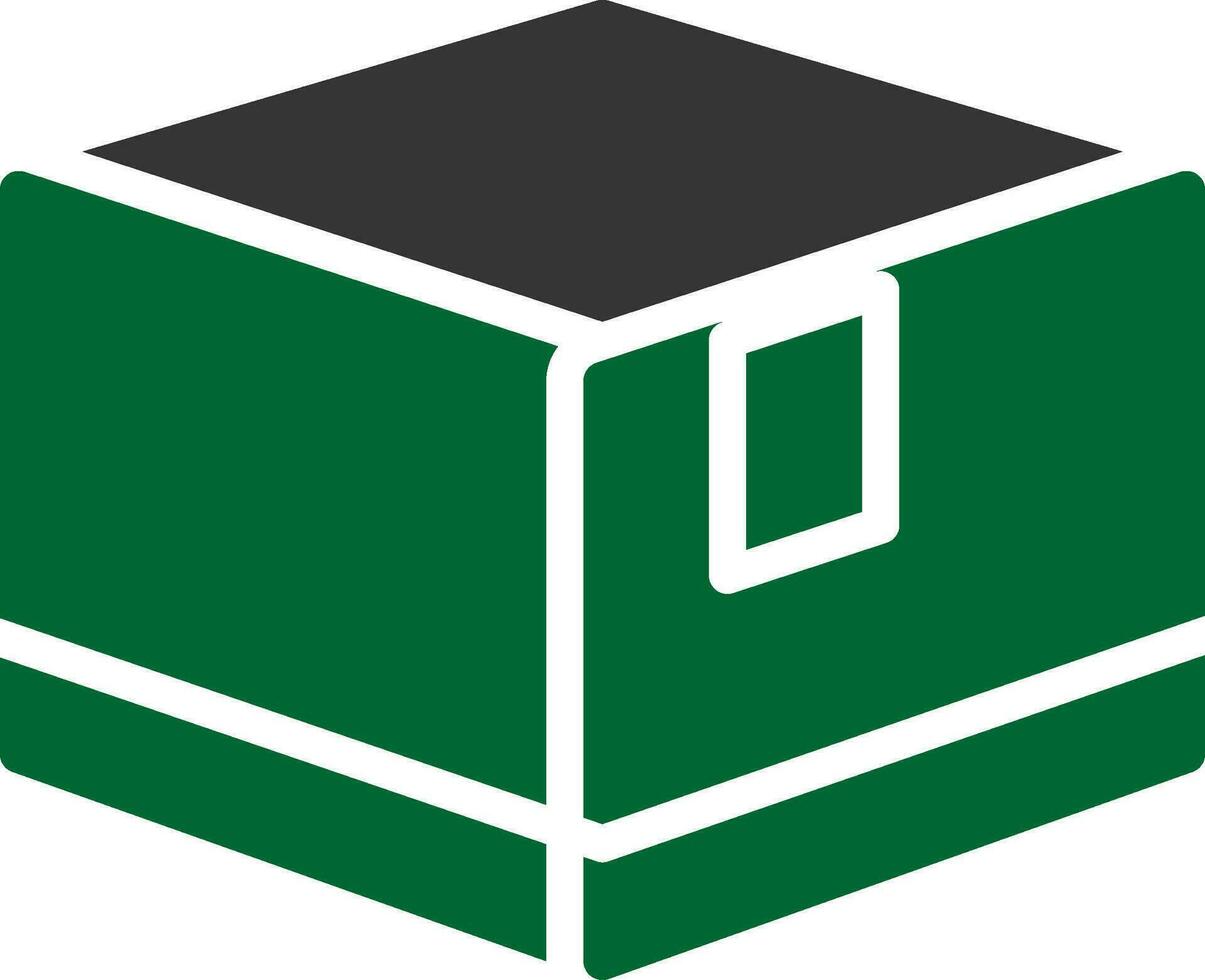Glyph Two Color Design vector