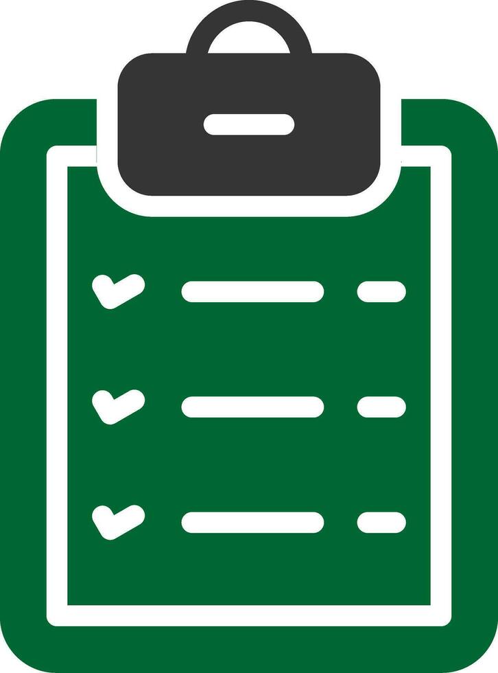 Glyph Two Color Design vector