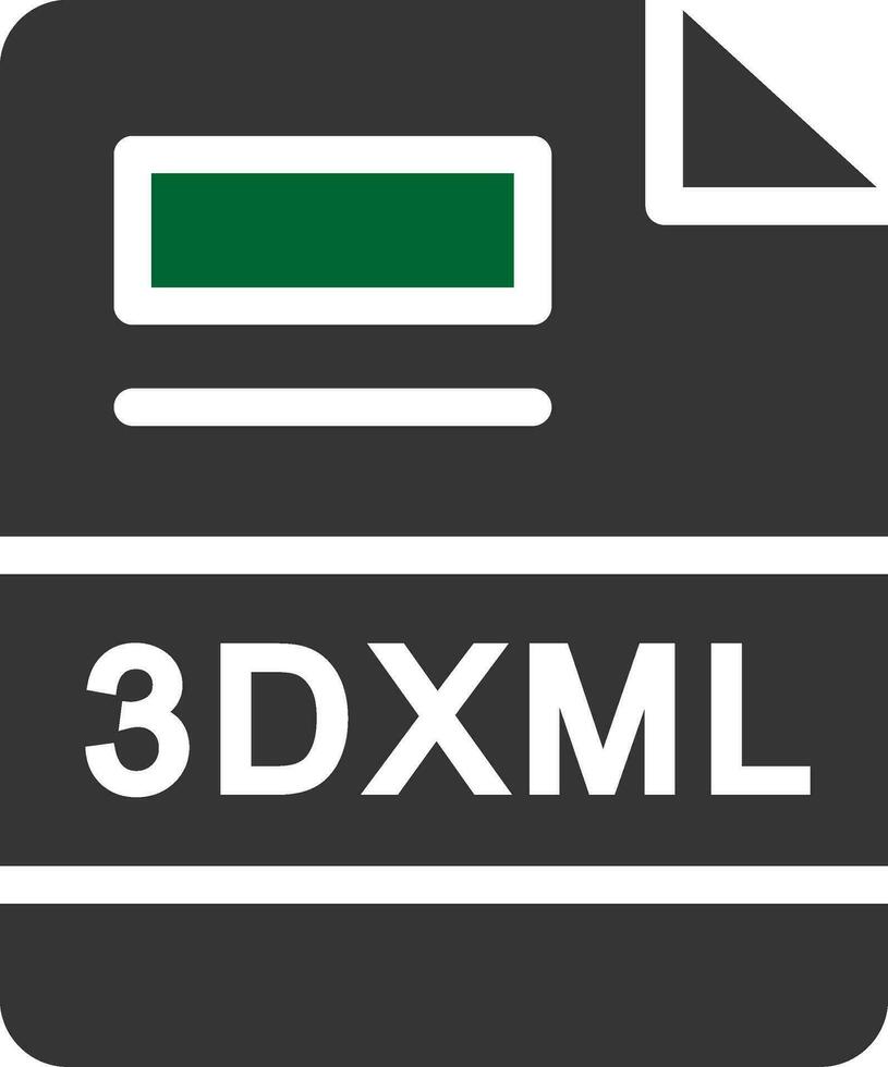 3dxml creativo icono diseño vector