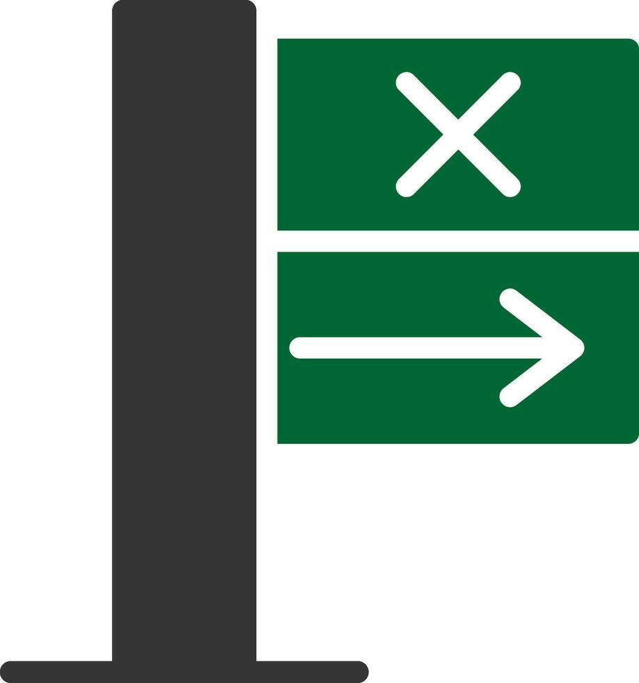 No Turn Right Creative Icon Design vector