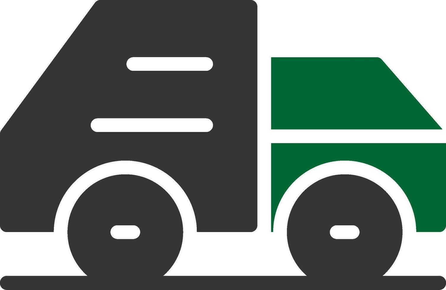 Garbage Truck Creative Icon Design vector