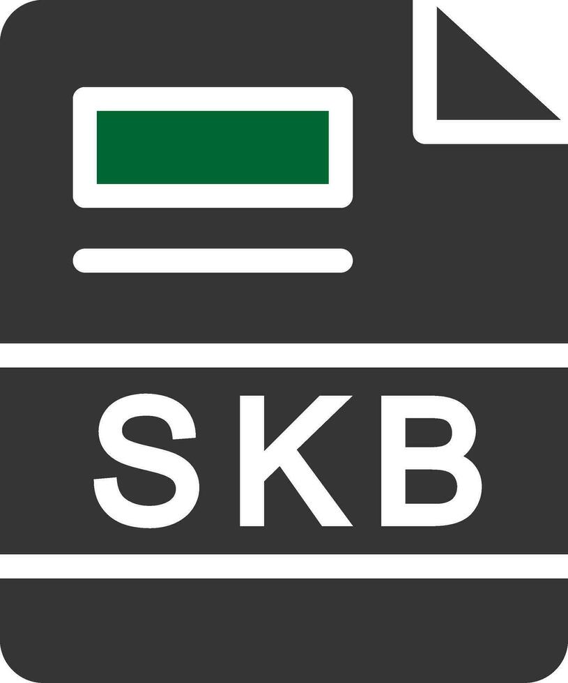 skb creativo icono diseño vector