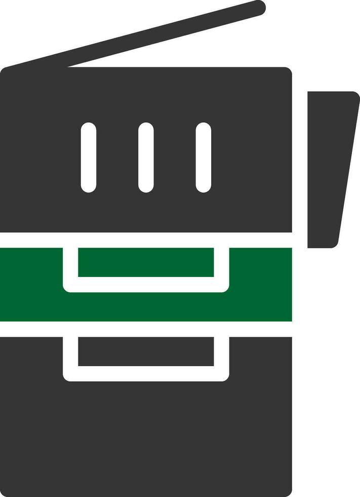 Copy Machine Creative Icon Design vector