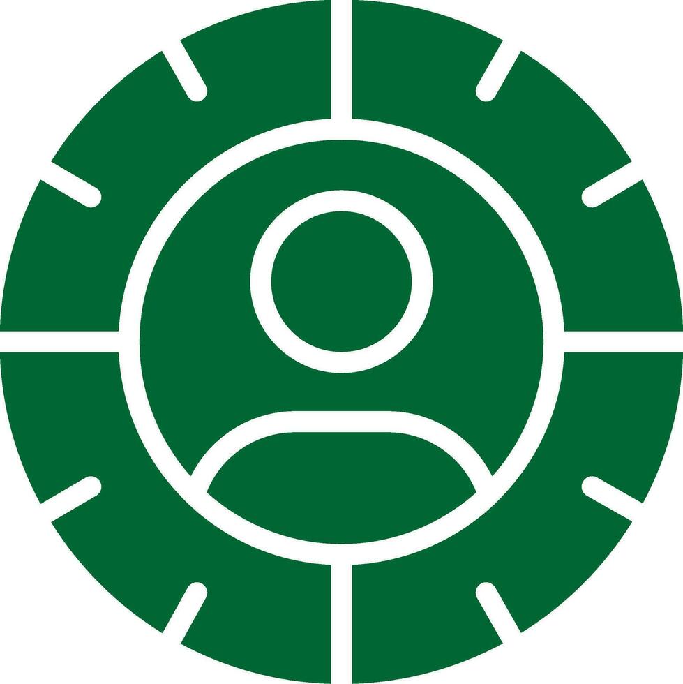 Target Audience Creative Icon Design vector