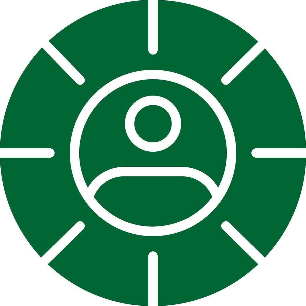 Targeting Creative Icon Design vector